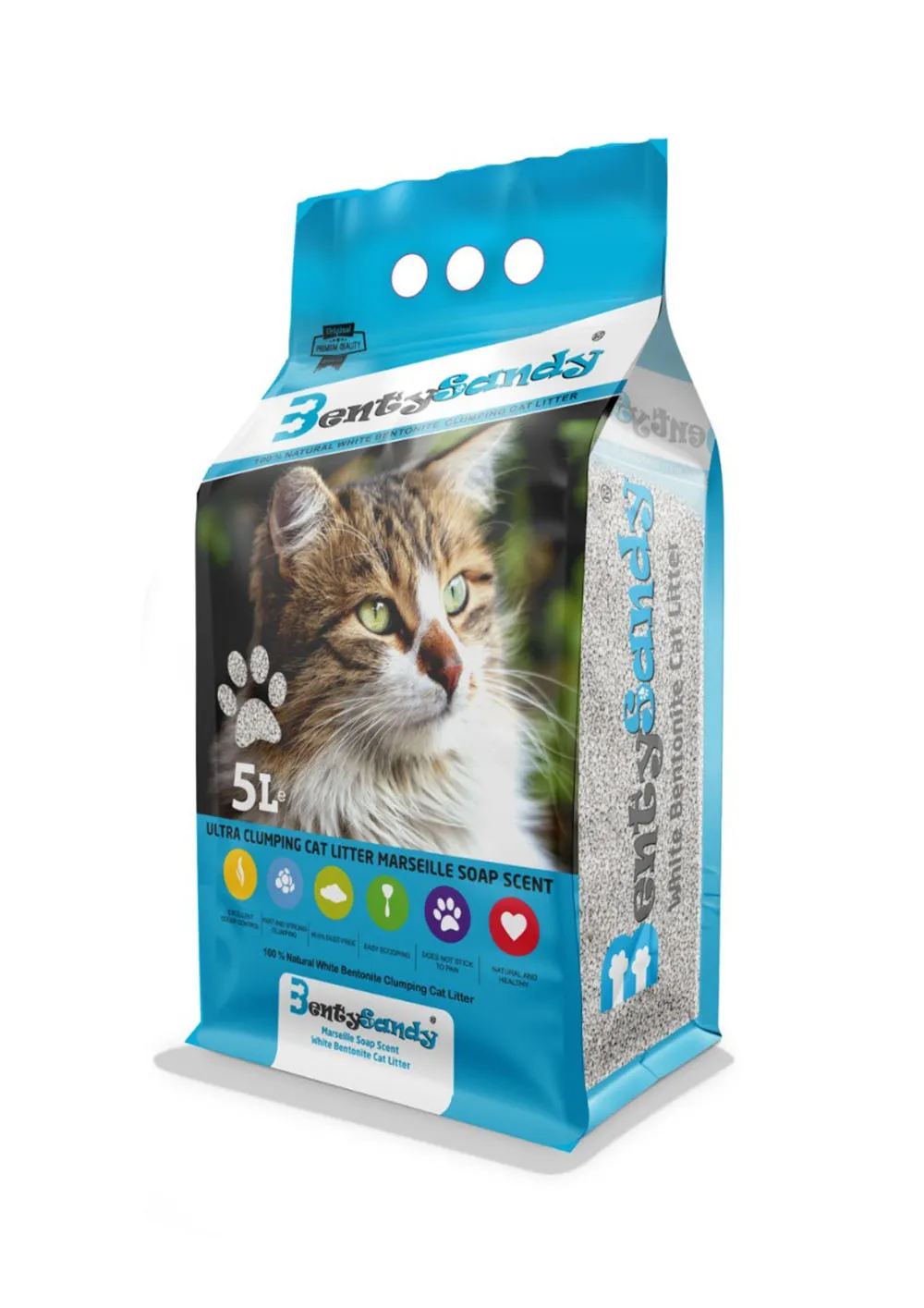 Bentysandy Litter with Soap 5 Liter