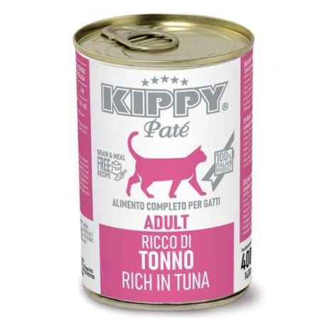 KIPPY WET FOOD FOR ADULT CAT TUNA 400 GR