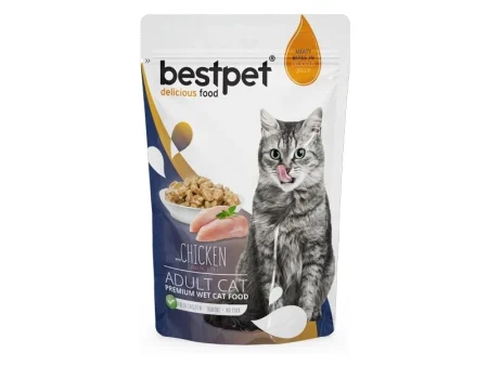 BEST PET ADULT CAT CHICKEN - POUCH 85G