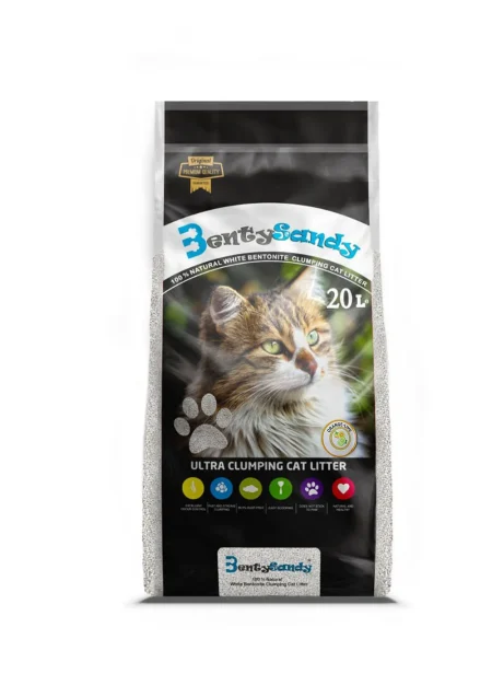 Bentysandy Litter with Orange LIME 20 Liter