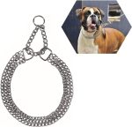 CROCI Half String Chromium Collar, 55 cm - Image 3