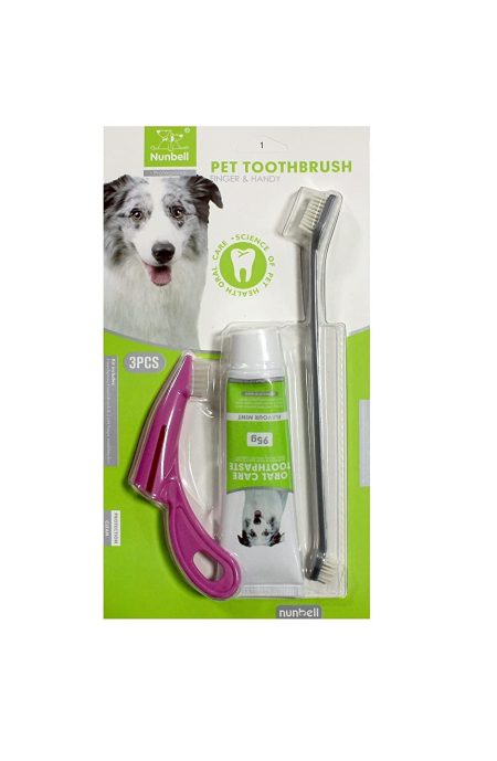 Nunbell Uarone Dog Dental Care Kit 3pcs