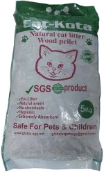 Medical Wood Sand Cat Litter for Moisture Absorption 5kg