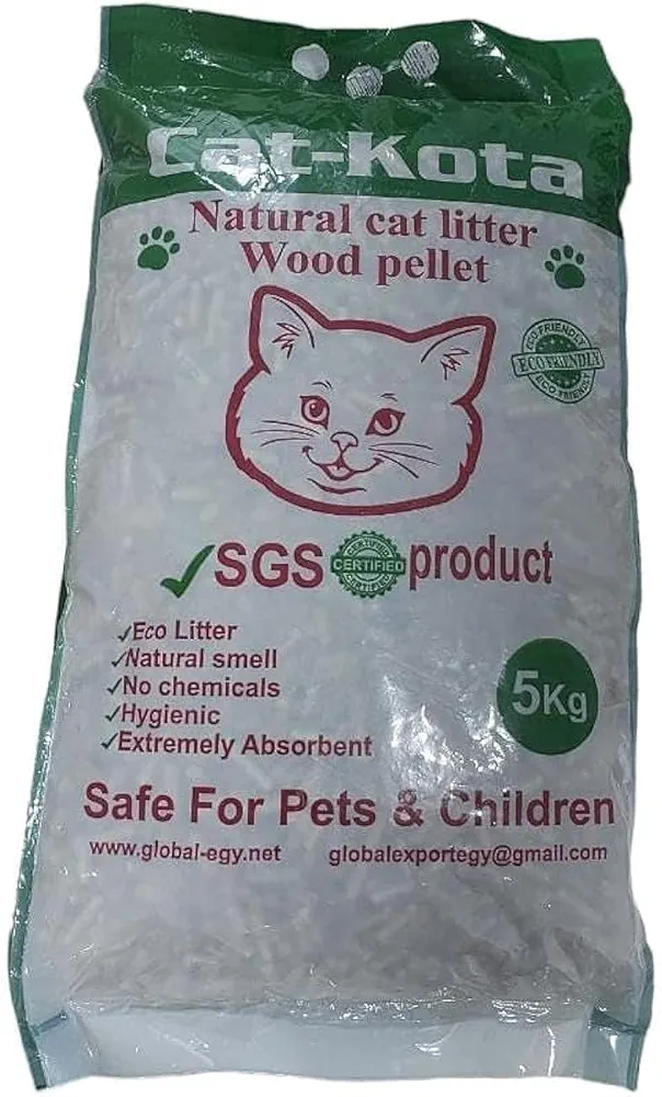 Medical Wood Sand Cat Litter for Moisture Absorption 5kg