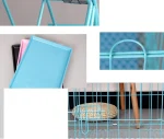 PSK PET MART Dog Cage Blue Poweder Coated 36 Inch Iron Cage with Removable Tray for Dog(Large) - Image 4