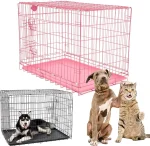 PSK PET MART Dog Cage Blue Poweder Coated 36 Inch Iron Cage with Removable Tray for Dog(Large) - Image 3