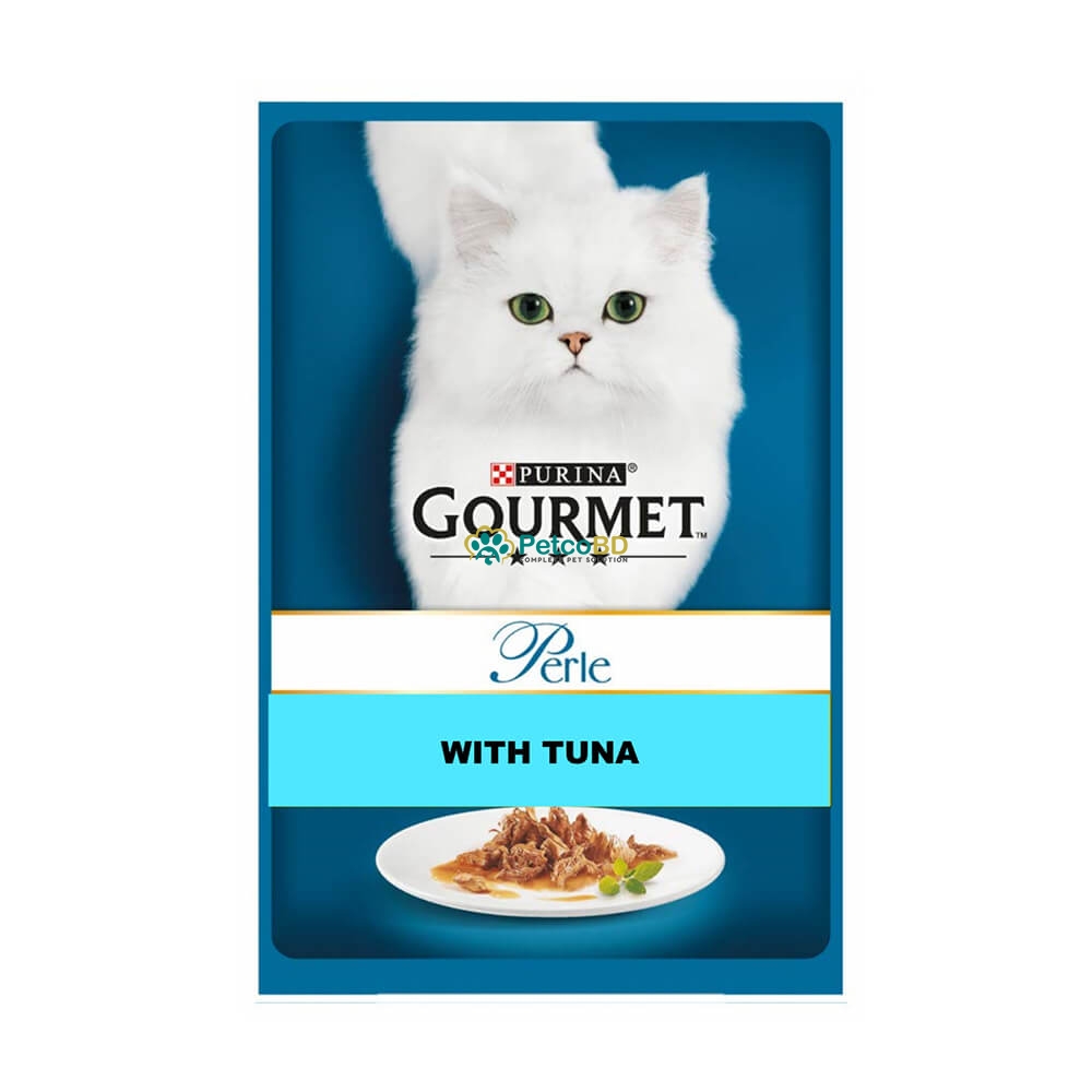 Purina-Gourmet-Perle-Pouch-With-Tuna-85g-Code-43715442 PURINA GOURMET Perle Tuna - Image 1