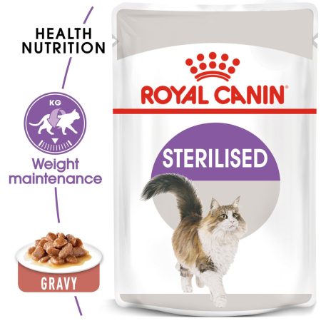 Royal Canin Sterilised in Gravy (85 gm\Pouch)