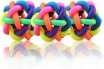 Dog Ball Interactive Dog Toy Sounds Dog Squeaky Ball Chew Toys Size M - Image 2