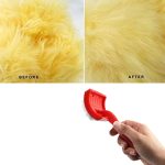 Pet Slicker Brush for Cats & Dogs, Sheepskin Rug Cleaner Large - Image 2