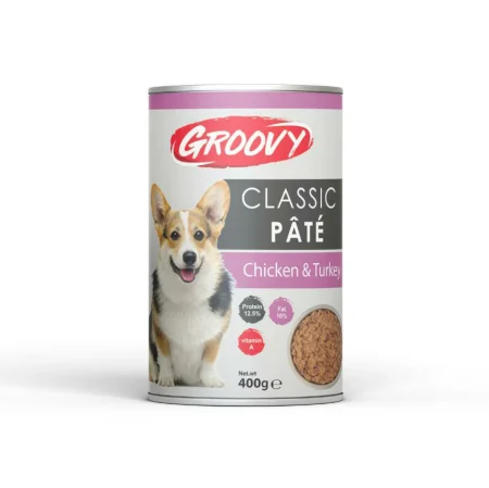 Groovy Dog Classic Pate Chicken & Turkey 400g