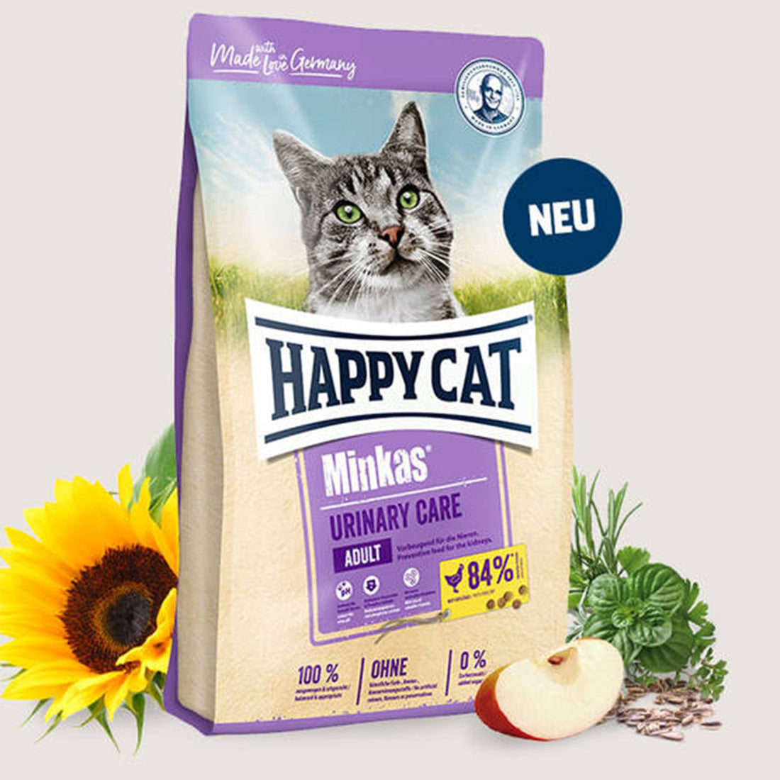 Happy Cat Minkas Urinary – Dry cat food 1.5 kg