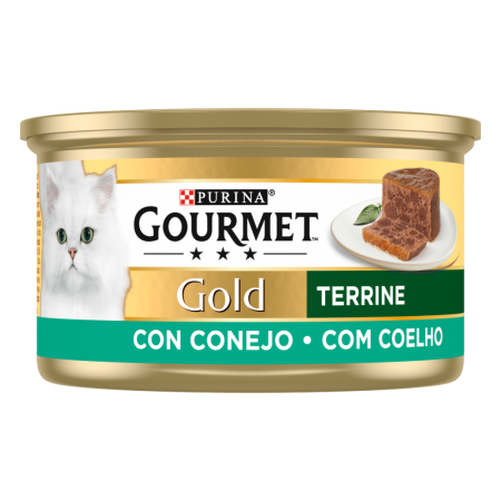 Purina Gourmet Gold pate with Rabbit and Carrots 85 g