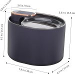 balacoo Automatic Electric Pet Water Fountain with Dual Filtration System Capacity for Dogs Cats Silent with Led Light Design - Image 2