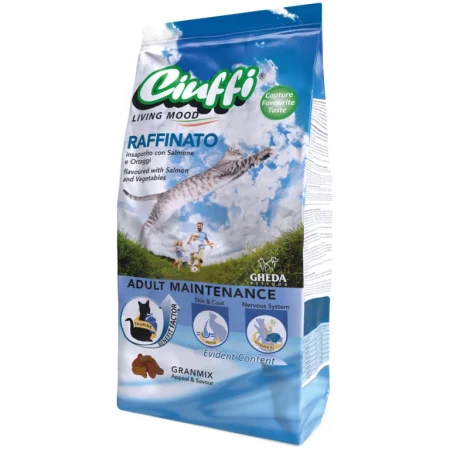 Ciuffi Dry Food Salmon Adult Cats 15kg