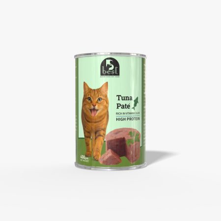 B Best Adult Cat with Tuna Pate wet food 400 gm
