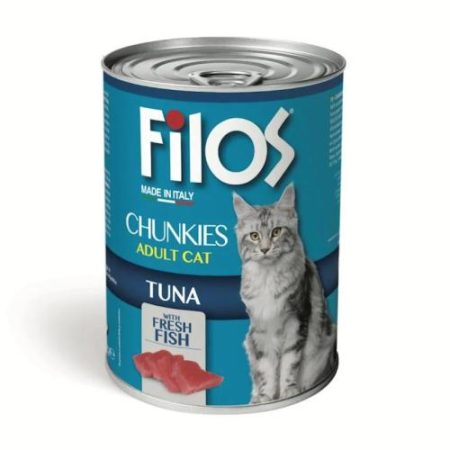 Filos Cat Wet Food Chunks With Tuna 400g
