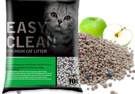 Easy Clean Premium Bentonite Cat Litter (Apple, 10 L)