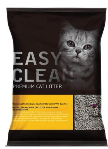 Easy Clean Premium Bentonite Cat Litter (Lemon , 25L)