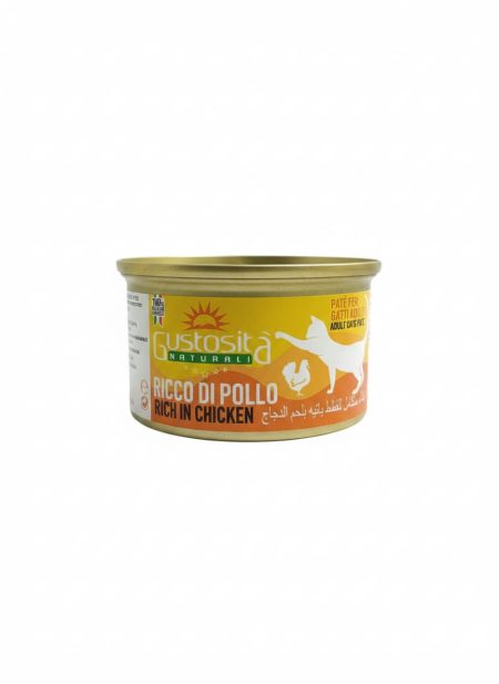 Gustosita Naturali - Wet Cat Food - chicken Pate - 85g
