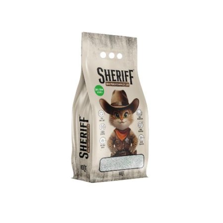 Sheriff Cat Litter – Aloe Vera Scent “Turkish Litter” 10L