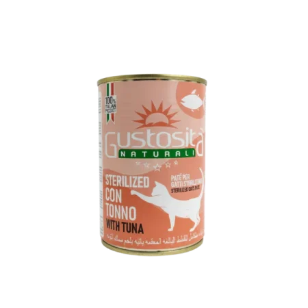 Gustosita Naturali - Wet Cat Food - Sterilised - Pate - 400g