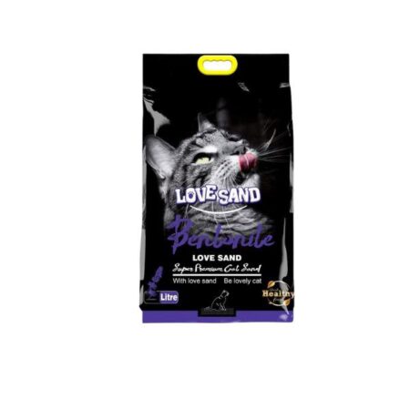 Love Sand Bentonite Lavander Clumping Cat Litter 25L Premium