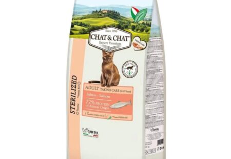Chat&Chat Expert – Adult Sterilizat cu Salmon 900kg
