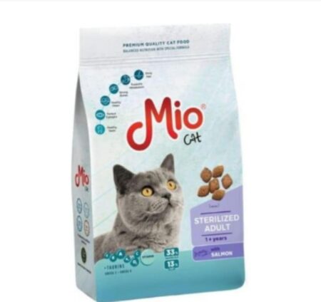 Mio Cat Food Sterilized With Salmon 15 kg
