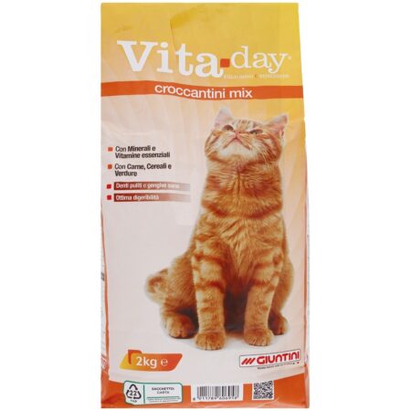 Vita-day Croccantini Mix Dry Cat Food 2KG