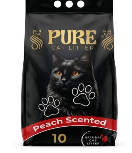 Pure - peach Scented Cat Litter, 10L