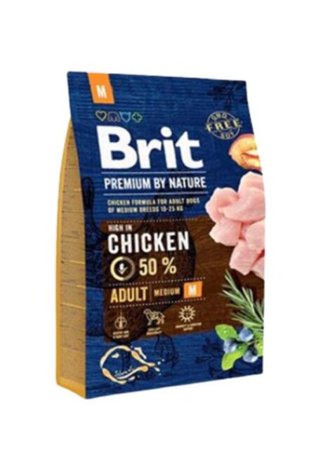Brit Premium by Nature Dog Adult M 3Kg