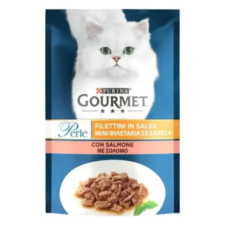 Purina Gourmet Perle With Salmon 85g