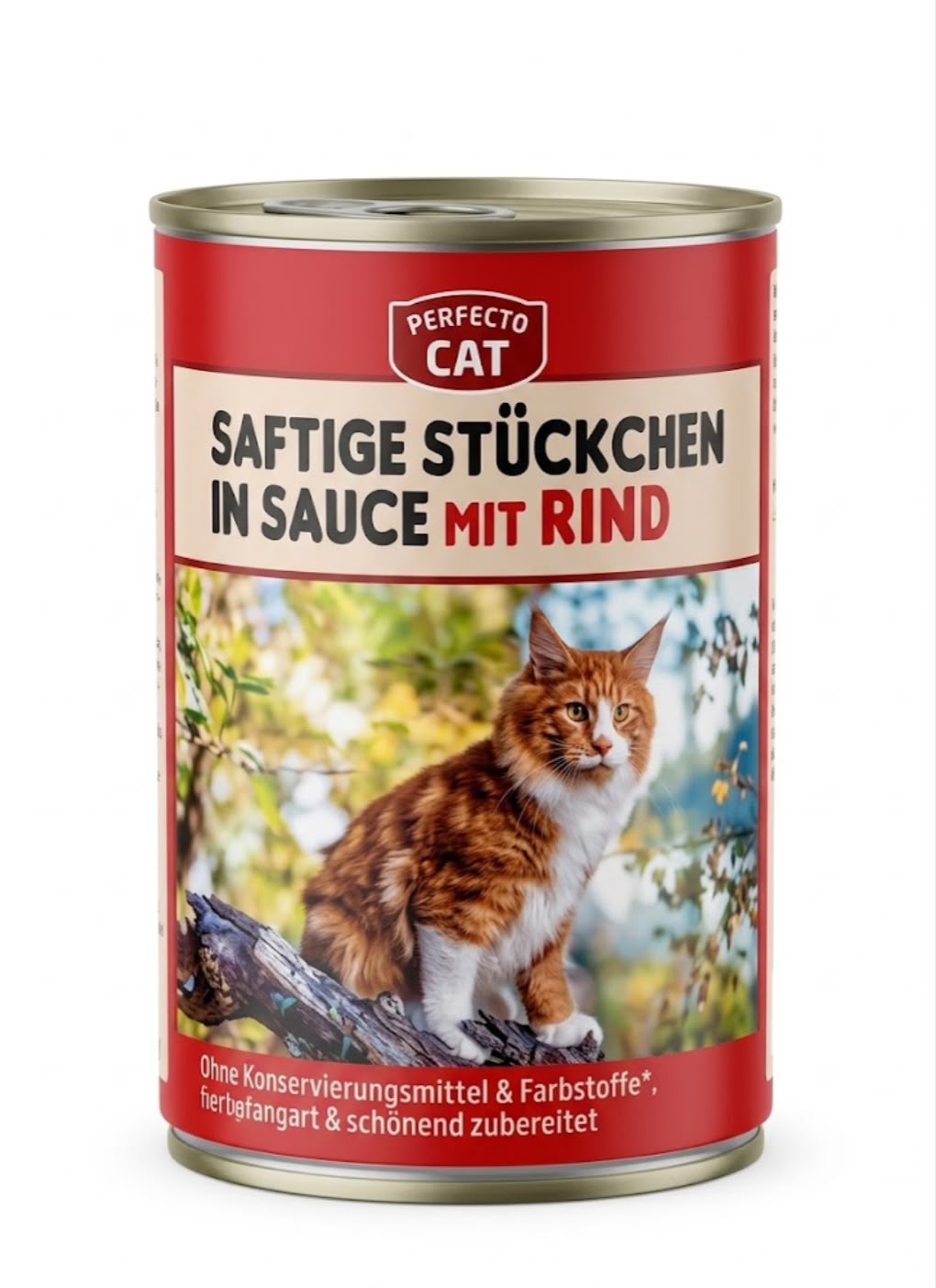 WhatsApp Image 2026-08-23 at 5.25.15 PM Perfecto Cat Saftige Stuckchen in sauce mit Rind 415g - Image 1